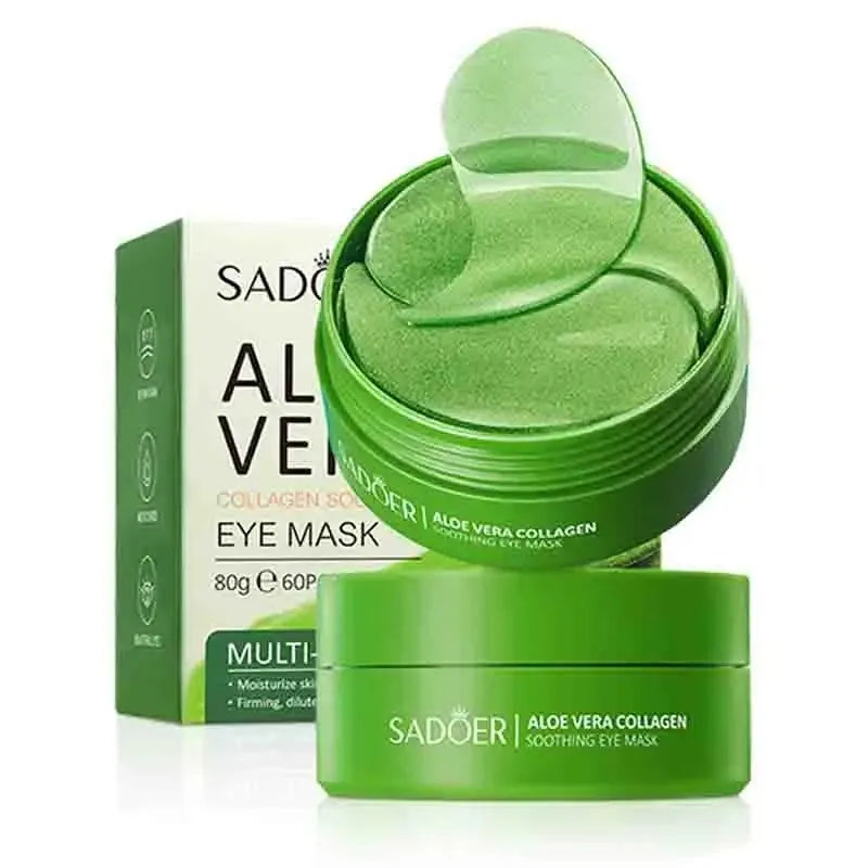 Masque pour les yeux au collagène anti-taches, 60 pièces, produit de soins pour la peau, hydratant, anti-déformable